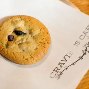 Blueberry Goat Cheese Cookie- also rarely found in the case as they sell out quick!