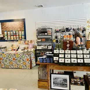 the inside of a grocery store