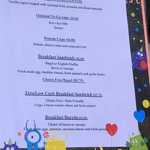 Yummy breakfast food