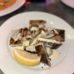 Grilled calamari