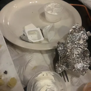 Butter packets for the potato