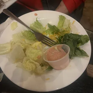 My .000001 ounce of cheese on my salad