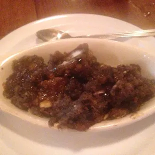 Bread Pudding with caramel sauce