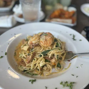 Cajun pasta. Just okay