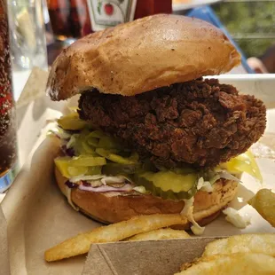 Nashville Chicken Sandwich