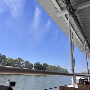 River views and the mist to cool is down.