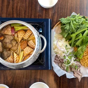 Beef hotpot