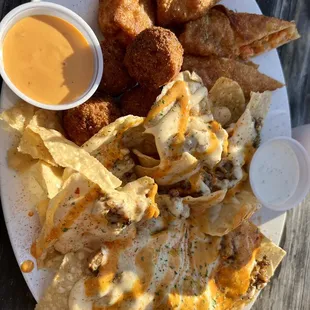 nachos, food