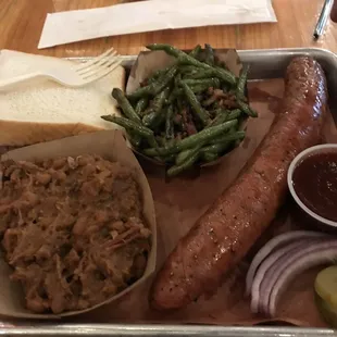 Two meat brisket undee bread.delicious