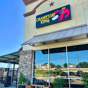 the front of a restaurant