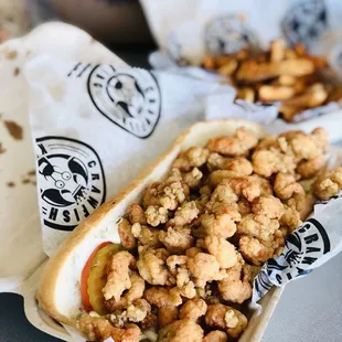 Fried Crawfish Po&apos; Boy