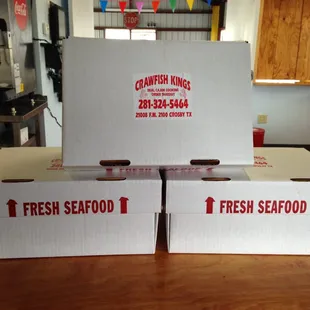 15 lb To Go Box of Crawfish. Mild, Medium, Hot, Louisiana Hot, Make me Cry