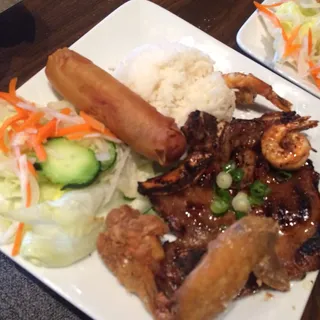 20. Grilled Pork Chop Rice Plate