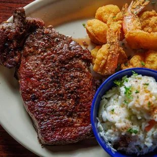 Steak and Shrimp