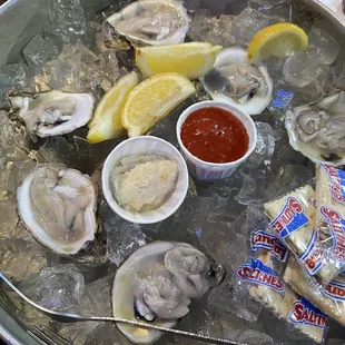 Oysters on the Half Shell