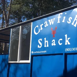 crawfish shack sign