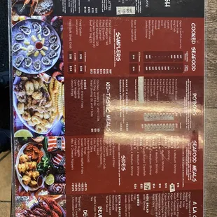 Menu as of 4/10/23