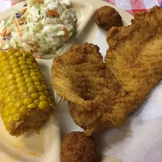 Fried Grouper Combo Meal