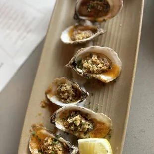 Charred Oysters