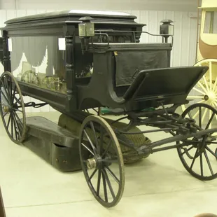 Horse-drawn hearse