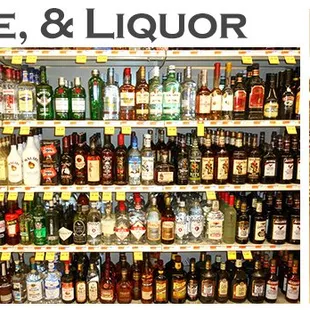 a beer and liquor store