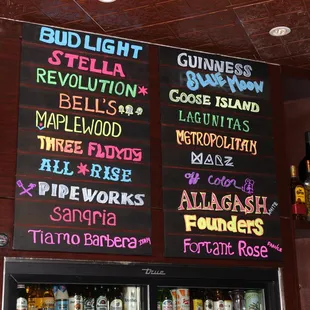 Nice beer selection. (keepsmilingphoto.com)