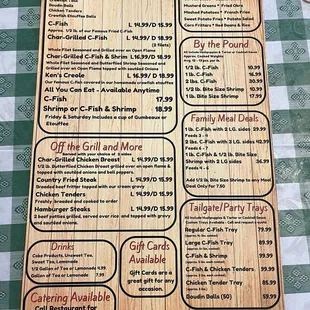 menu, sushi and sashimi