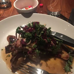 a plate of food