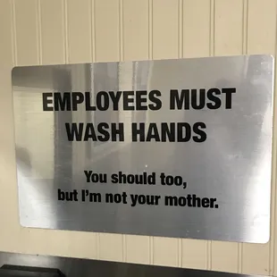 Not your mother!