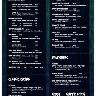 Menu page 2