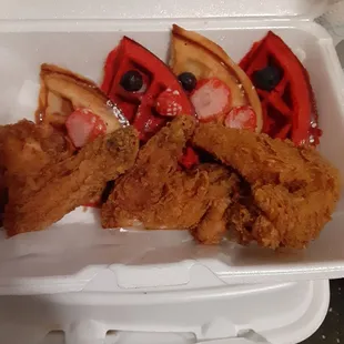 Chicken and Waffles