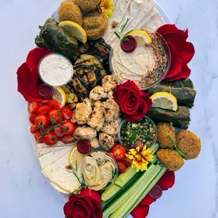 Mediterranean Mezze Platter