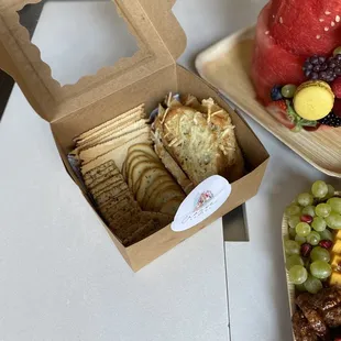 Unique selection of delicious crackers