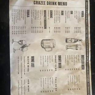 2024 Menu