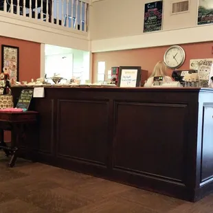 the front desk