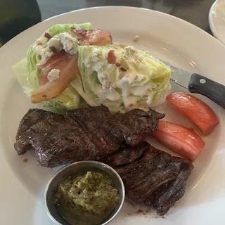 Skirt Steak Wedge Salad