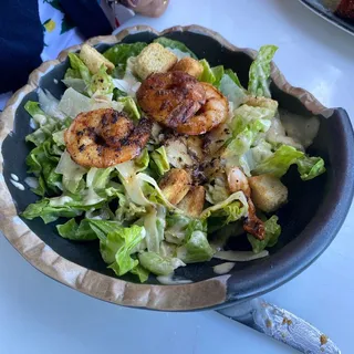 Grilled Shrimp Caeser Salad