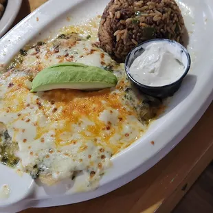 Seafood Enchiladas