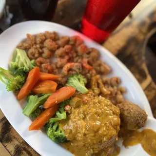 Fried Crawfish Platter