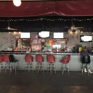 people sitting at the bar