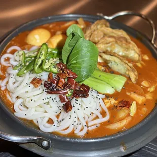 spicy chicken soup