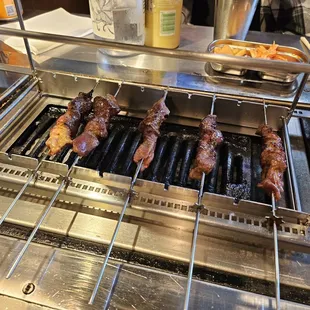 Lamb skewers