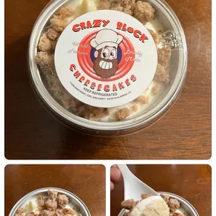 Crazy Block Cheesecakes