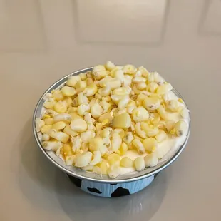 roasted sweet corn cheesecake