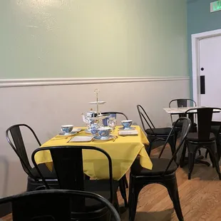 Tea set up. Decor or actual?