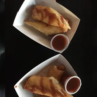 Fried cheesecake so good my daughter couldn't wait for me to take the pic! Best around!