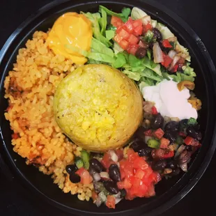 No meat, No problem! This Veggie Bowl taste's as good as it looks!