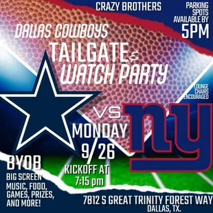Tailgate party!