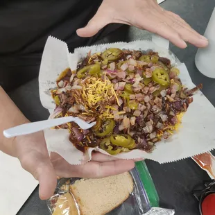 Regular Loaded Tots (Brisket)