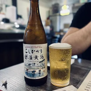 drink, sushi and sashimi